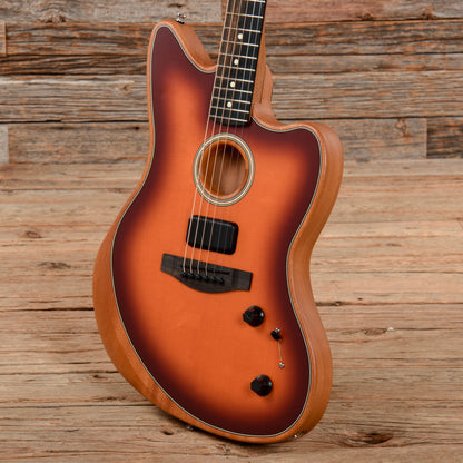 Fender American Acoustasonic Jazzmaster Tobacco Sunburst 2021 Electric Guitars / Semi-Hollow
