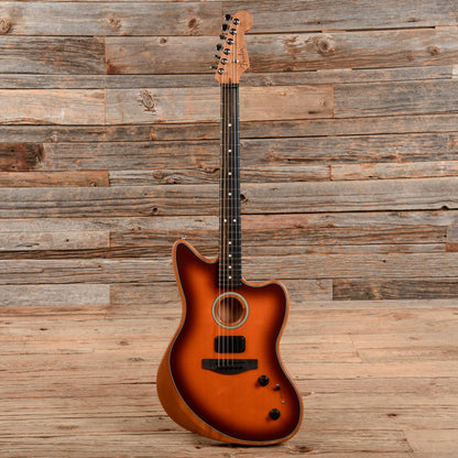 Fender American Acoustasonic Jazzmaster Tobacco Sunburst 2021 Electric Guitars / Semi-Hollow