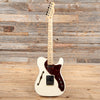 Fender American Deluxe Telecaster Thinline Olympic White 2013 Electric Guitars / Semi-Hollow