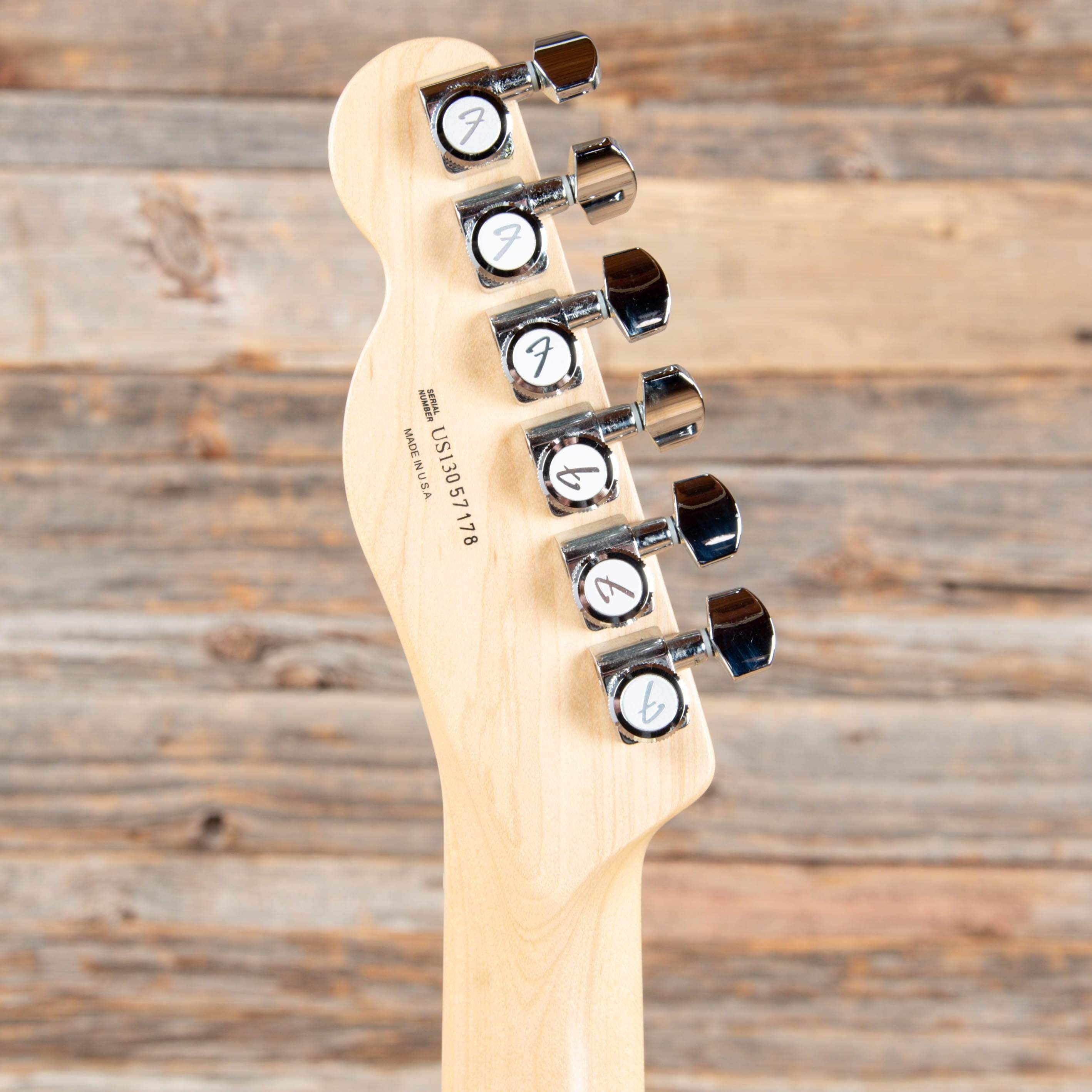 Fender American Deluxe Telecaster Thinline Olympic White 2013
