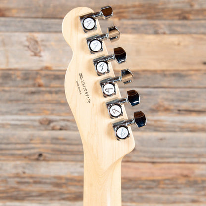 Fender American Deluxe Telecaster Thinline Olympic White 2013 Electric Guitars / Semi-Hollow