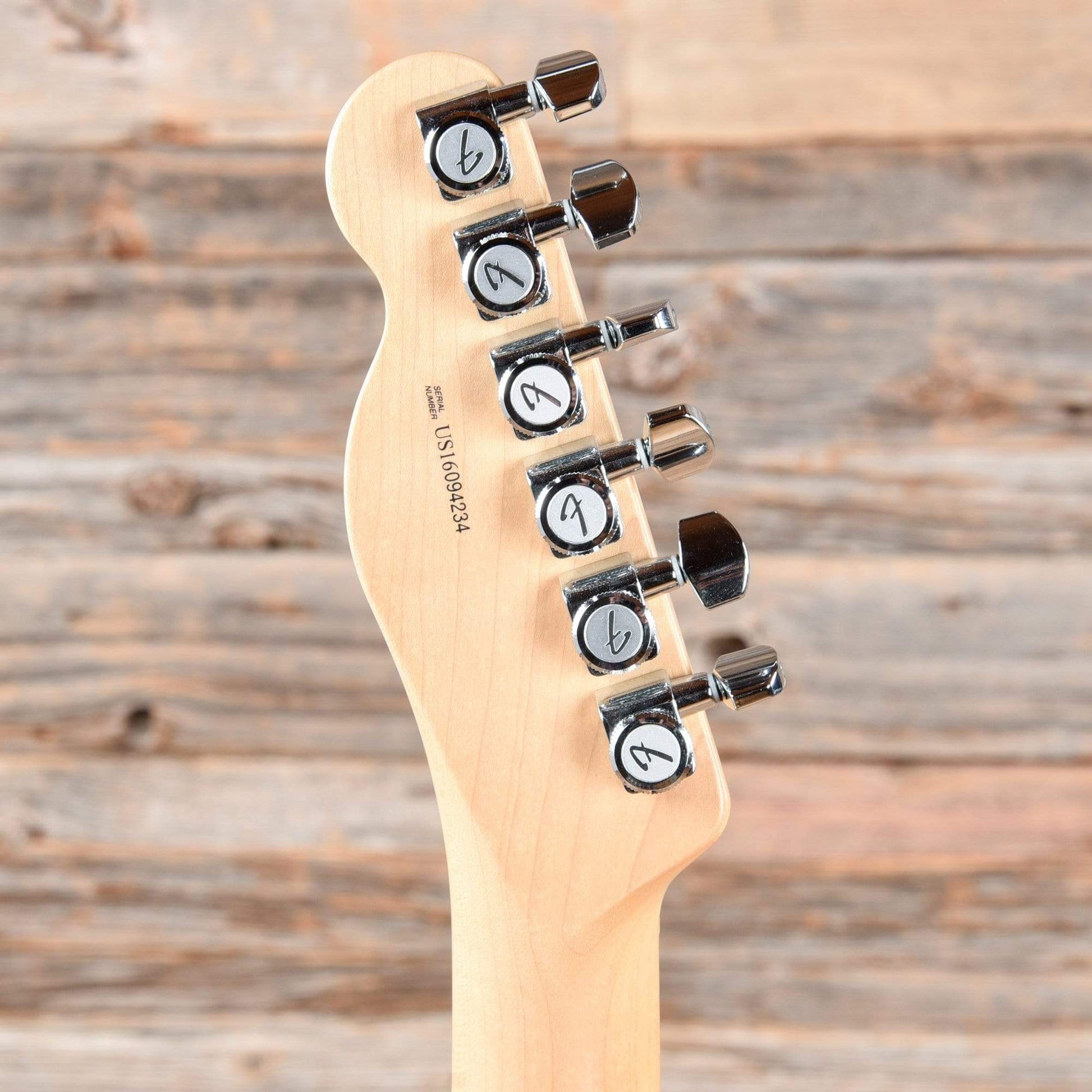 Fender American Elite Telecaster Thinline Mystic Ice Blue 2017 Electric Guitars / Semi-Hollow