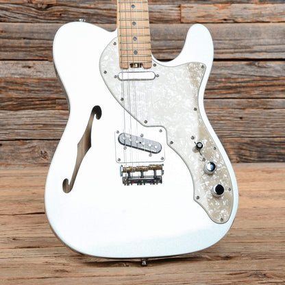 Fender American Elite Telecaster Thinline Mystic Ice Blue 2017 Electric Guitars / Semi-Hollow