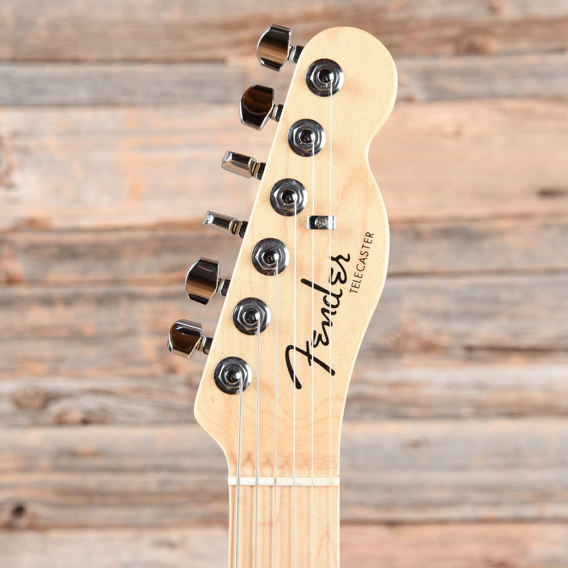 Fender American Elite Telecaster Thinline Mystic Ice Blue 2017 Electric Guitars / Semi-Hollow