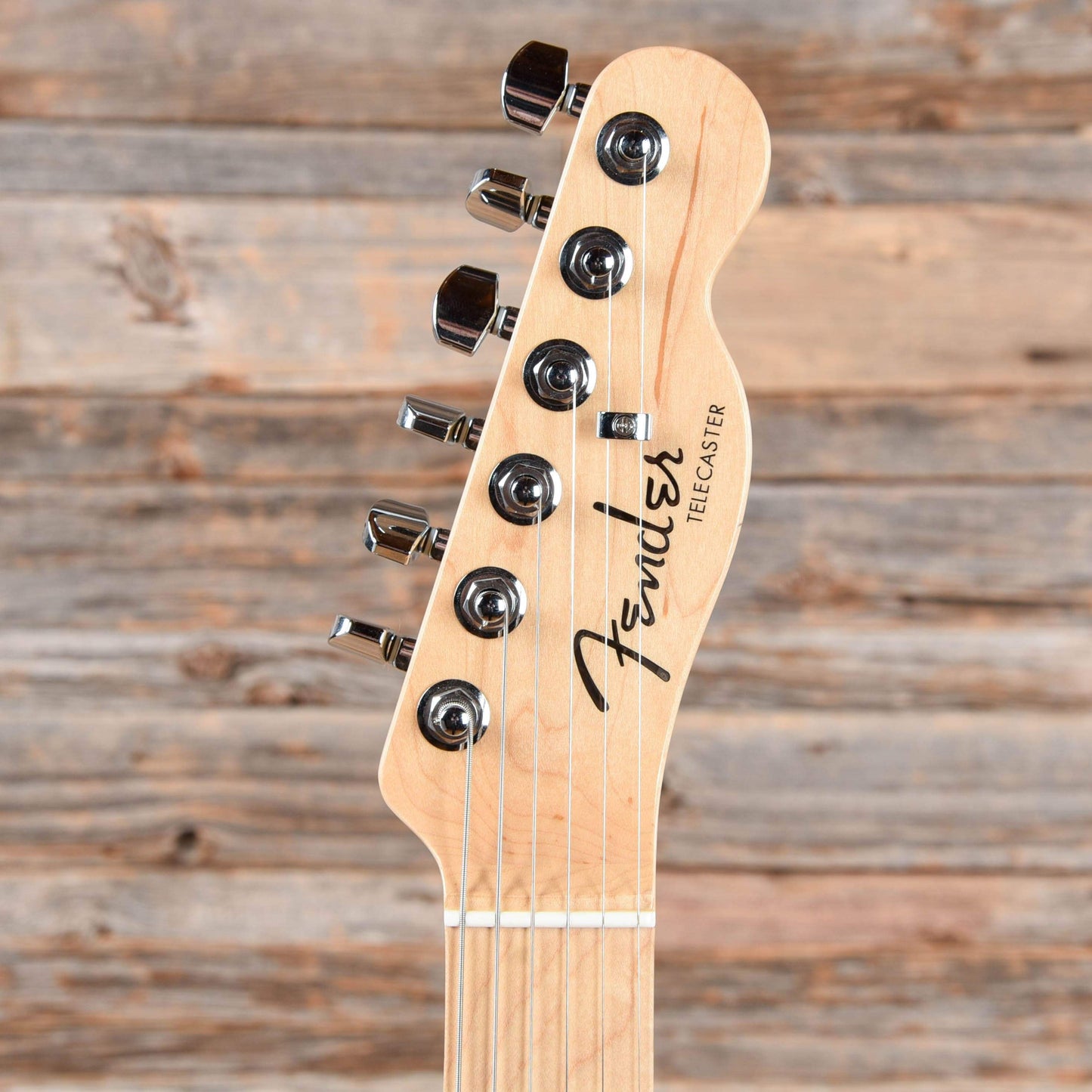 Fender American Elite Telecaster Thinline Mystic Ice Blue 2017 Electric Guitars / Semi-Hollow