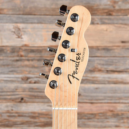 Fender American Elite Telecaster Thinline Mystic Ice Blue 2017 Electric Guitars / Semi-Hollow