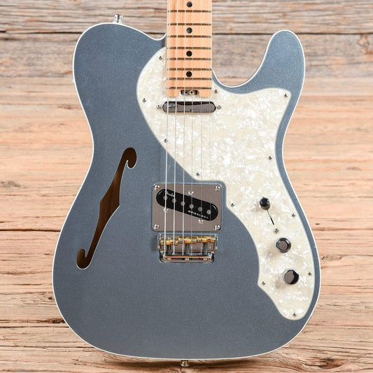 Fender American Elite Thinline Telecaster Mystic Ice Blue 2016 Electric Guitars / Semi-Hollow