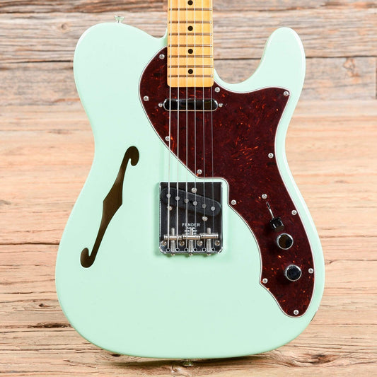 Fender American Original '60s Telecaster Thinline Sea Foam Green Electric Guitars / Semi-Hollow