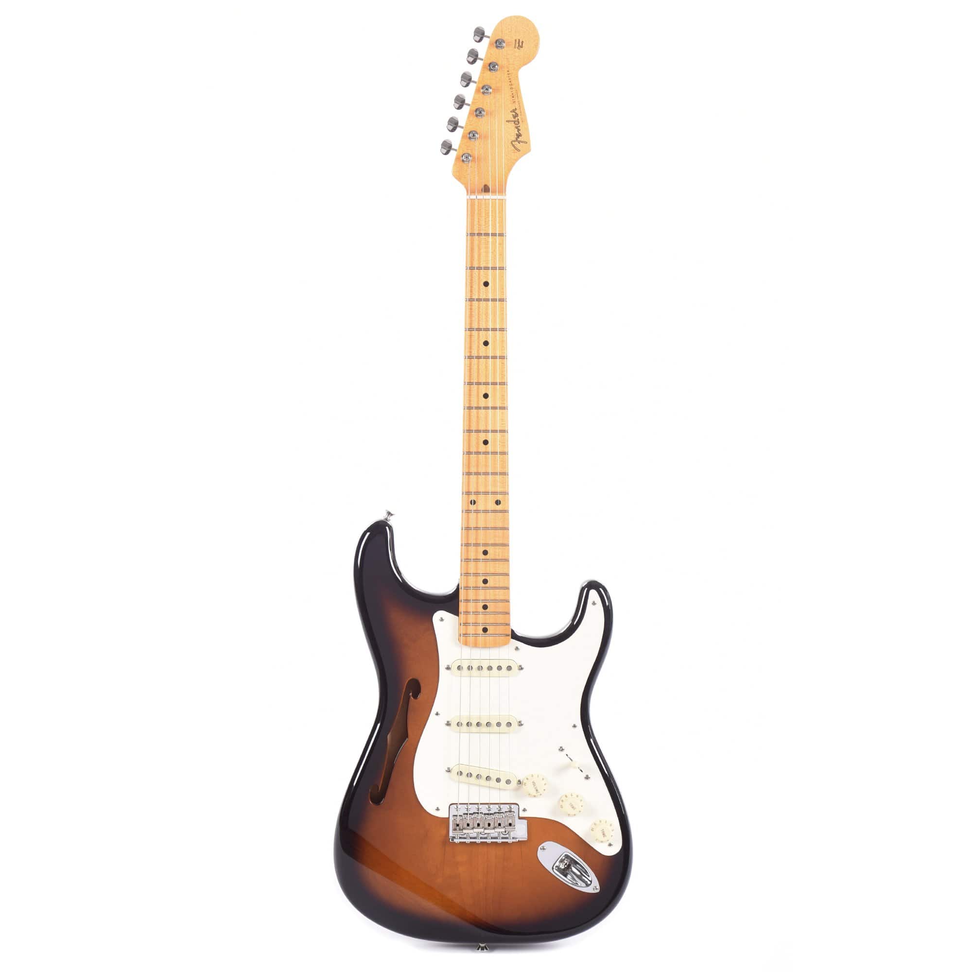 Fender Artist Series Eric Johnson Thinline Stratocaster 2-Color Sunburst Electric Guitars / Semi-Hollow