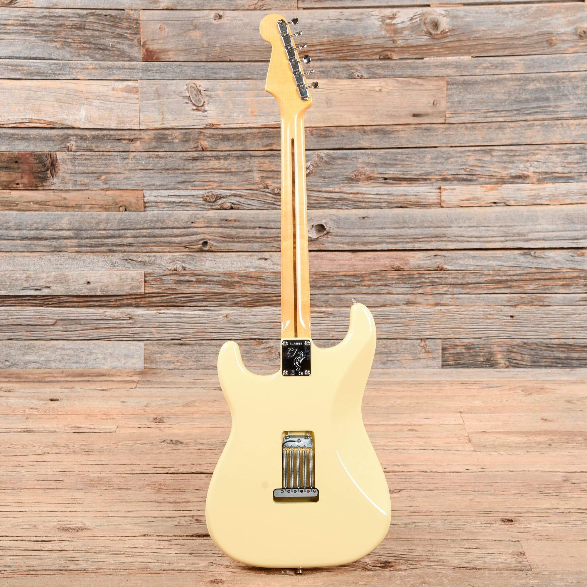 Fender Artist Series Eric Johnson Thinline Stratocaster Vintage White 2018 Electric Guitars / Semi-Hollow