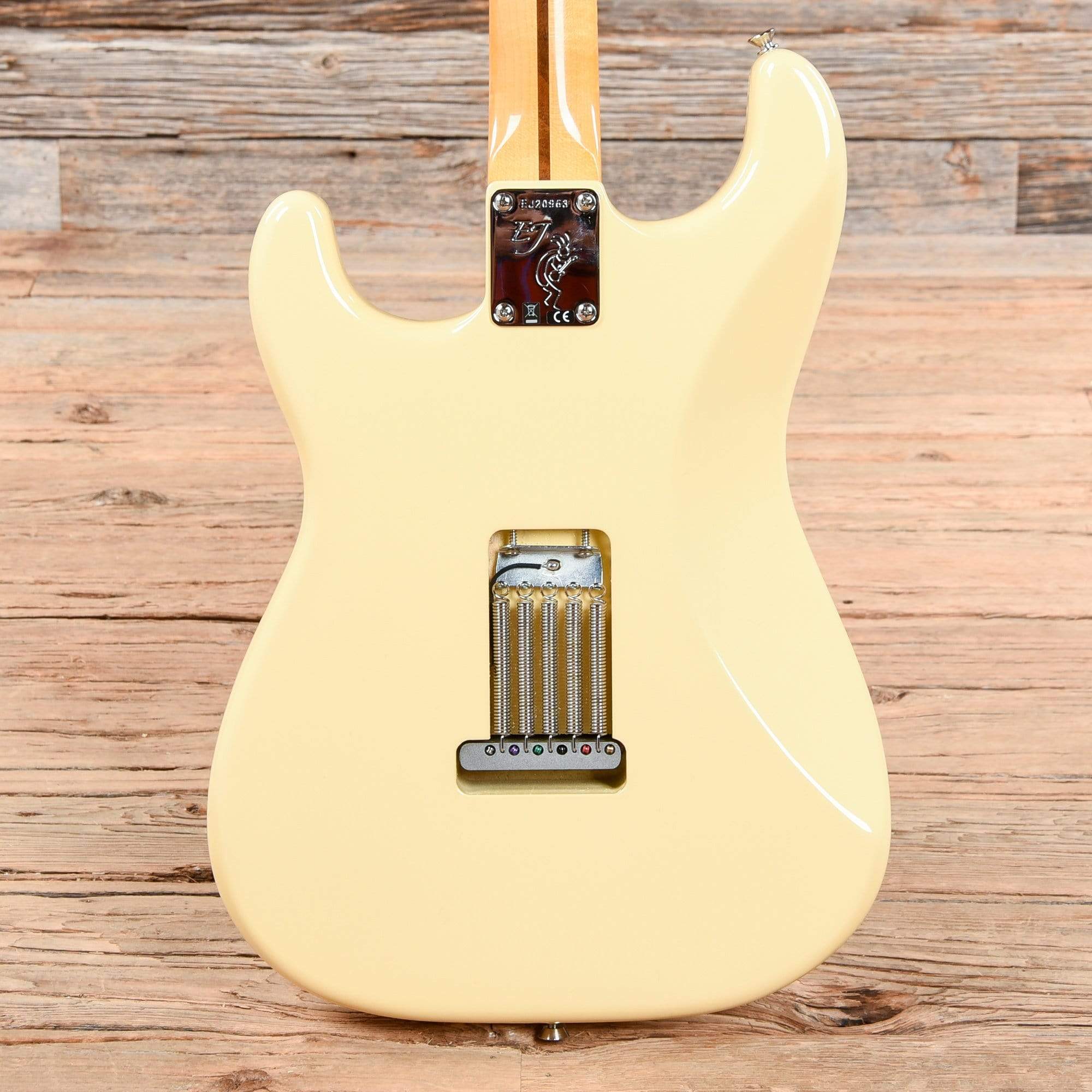 Fender Artist Series Eric Johnson Thinline Stratocaster Vintage White 2018 Electric Guitars / Semi-Hollow
