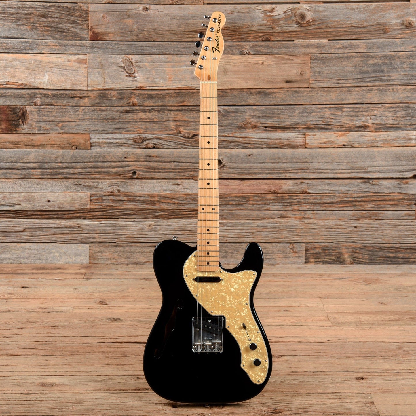 Fender Classic Series 69' Telecaster Thinline Black 2010 Electric Guitars / Semi-Hollow