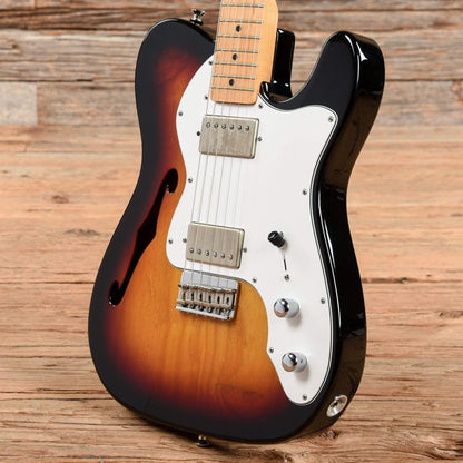 Fender Classic Series '72 Telecaster Thinline 3-Color Sunburst 1999 Electric Guitars / Semi-Hollow