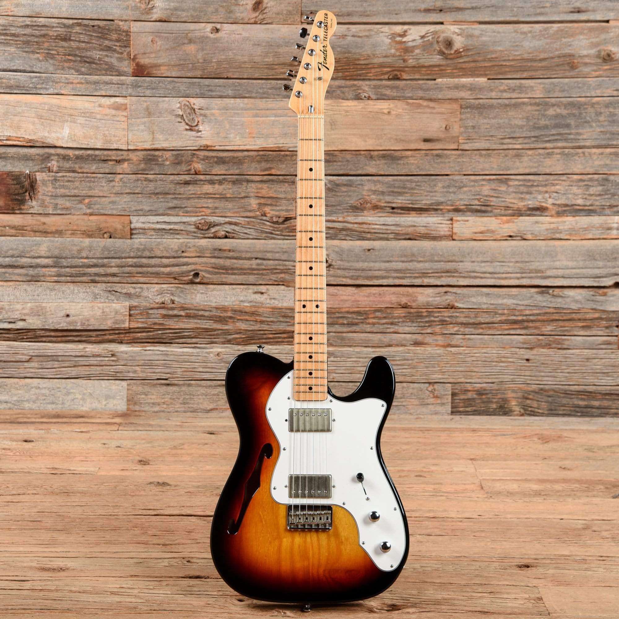 Fender Classic Series '72 Telecaster Thinline 3-Color Sunburst 1999 Electric Guitars / Semi-Hollow