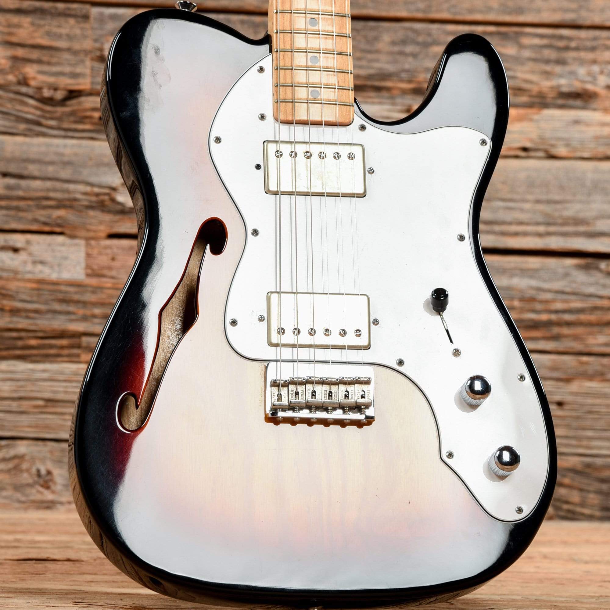 Fender Classic Series '72 Telecaster Thinline 3-Color Sunburst 1999 Electric Guitars / Semi-Hollow