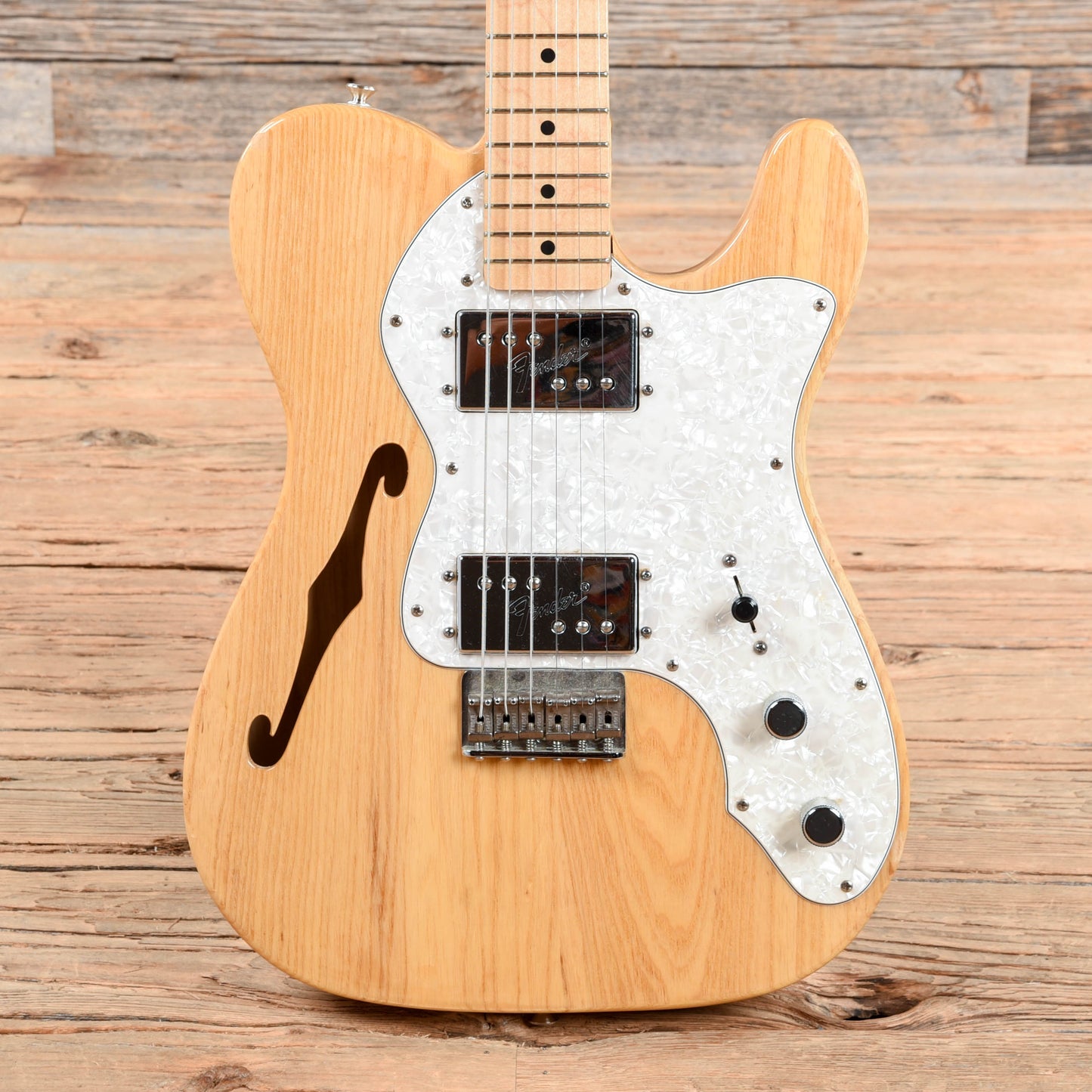 Fender Classic Series '72 Telecaster Thinline Natural 2004 Electric Guitars / Semi-Hollow