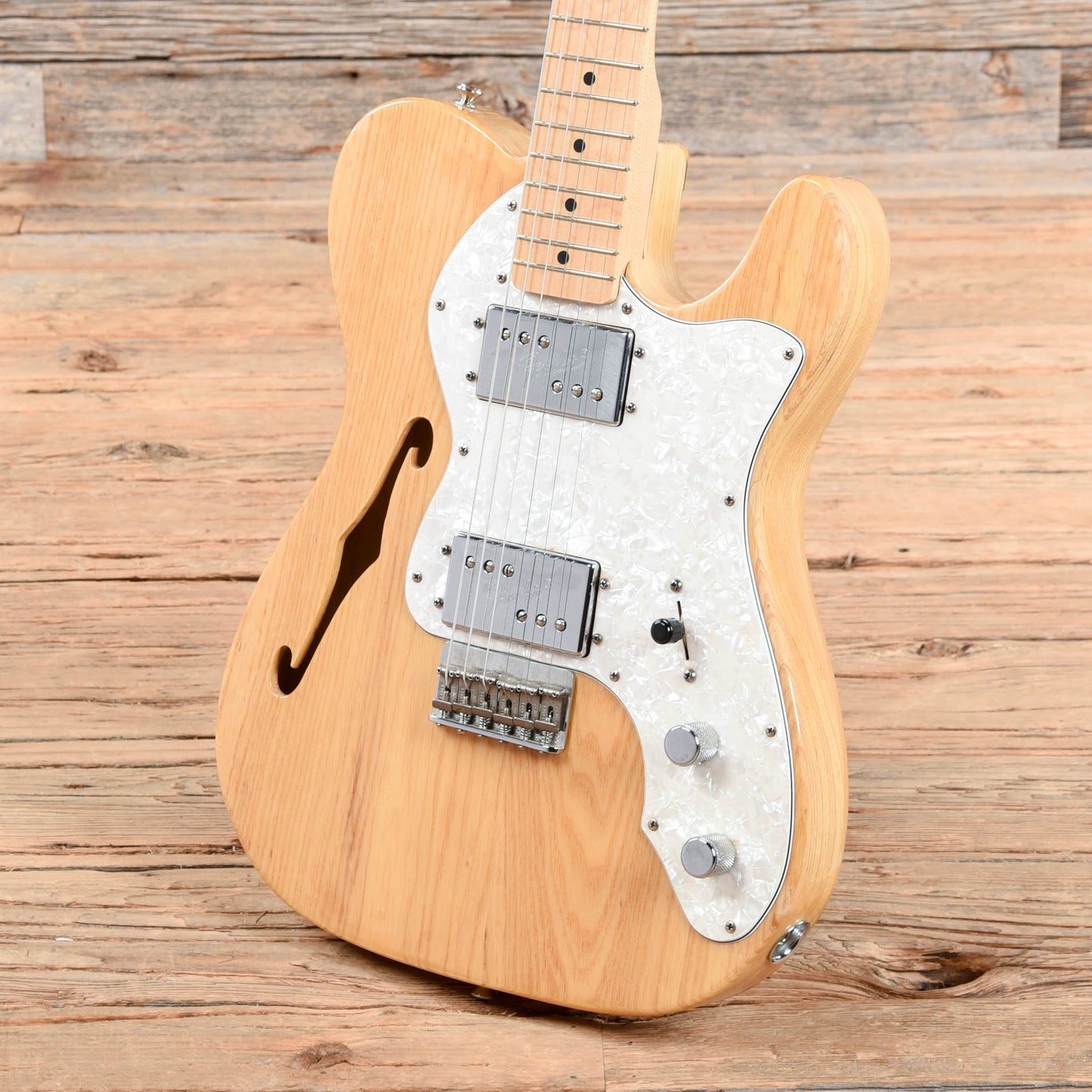 Fender Classic Series '72 Telecaster Thinline Natural 2004 Electric Guitars / Semi-Hollow
