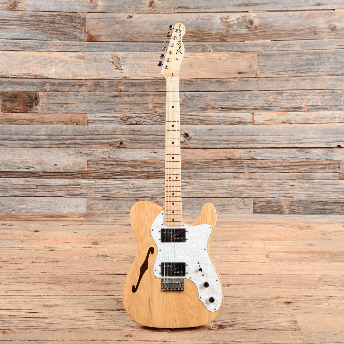 Fender Classic Series '72 Telecaster Thinline Natural 2004 Electric Guitars / Semi-Hollow