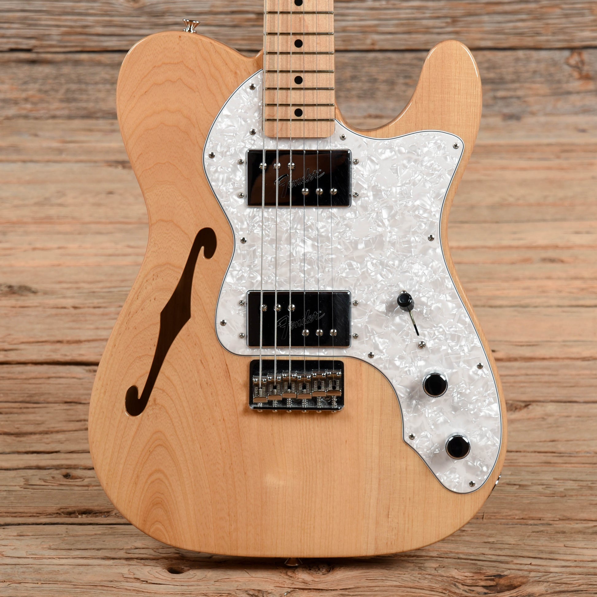 Fender Classic Series '72 Telecaster Thinline Natural 2018 Electric Guitars / Semi-Hollow