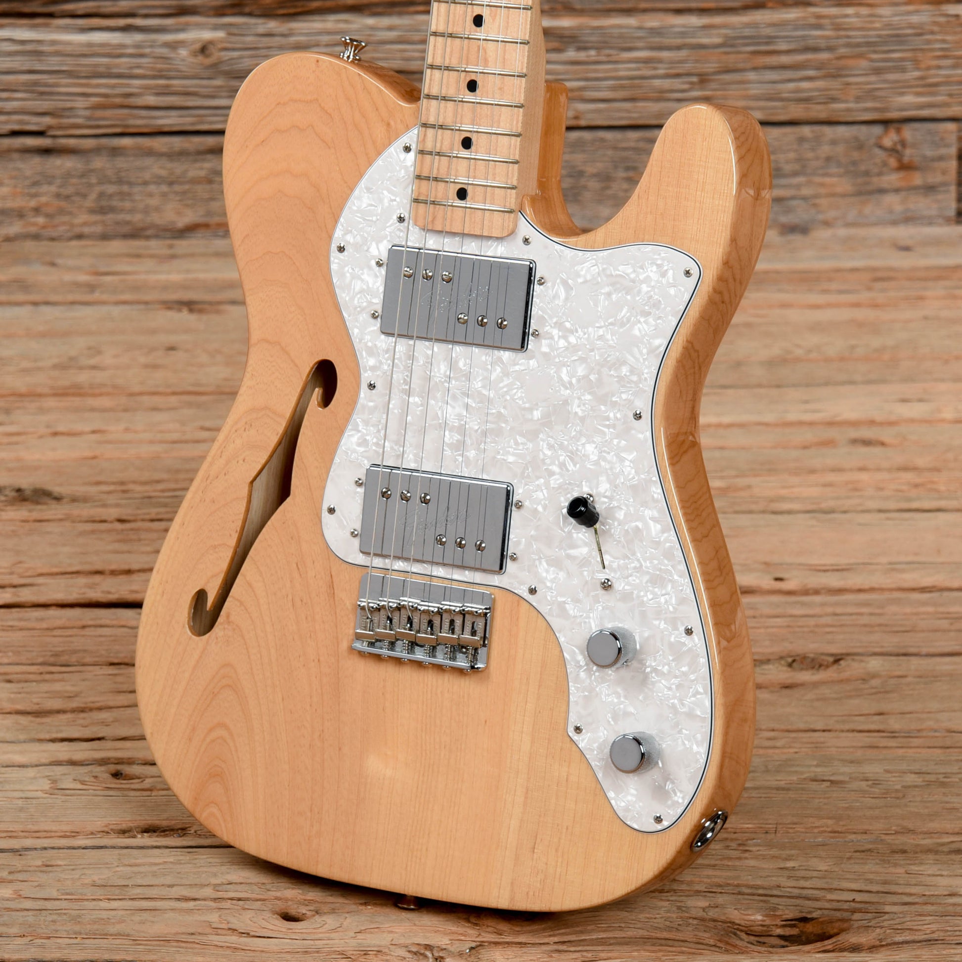 Fender Classic Series '72 Telecaster Thinline Natural 2018 Electric Guitars / Semi-Hollow