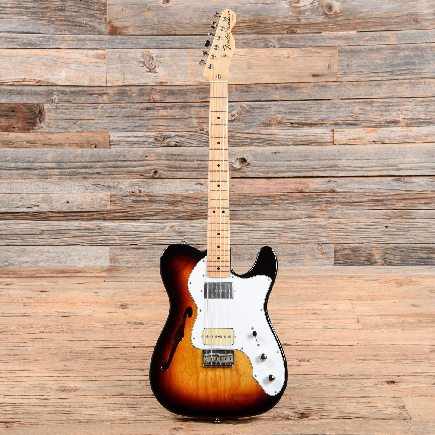 Fender Classic Series '72 Telecaster Thinline Sunburst 2000 Electric Guitars / Semi-Hollow