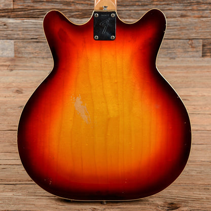Fender Coronado XII Sunburst 1966 Electric Guitars / Semi-Hollow