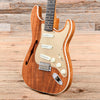 Fender CS Artisan Thinline Koa Stratocaster Aged Natural Electric Guitars / Semi-Hollow