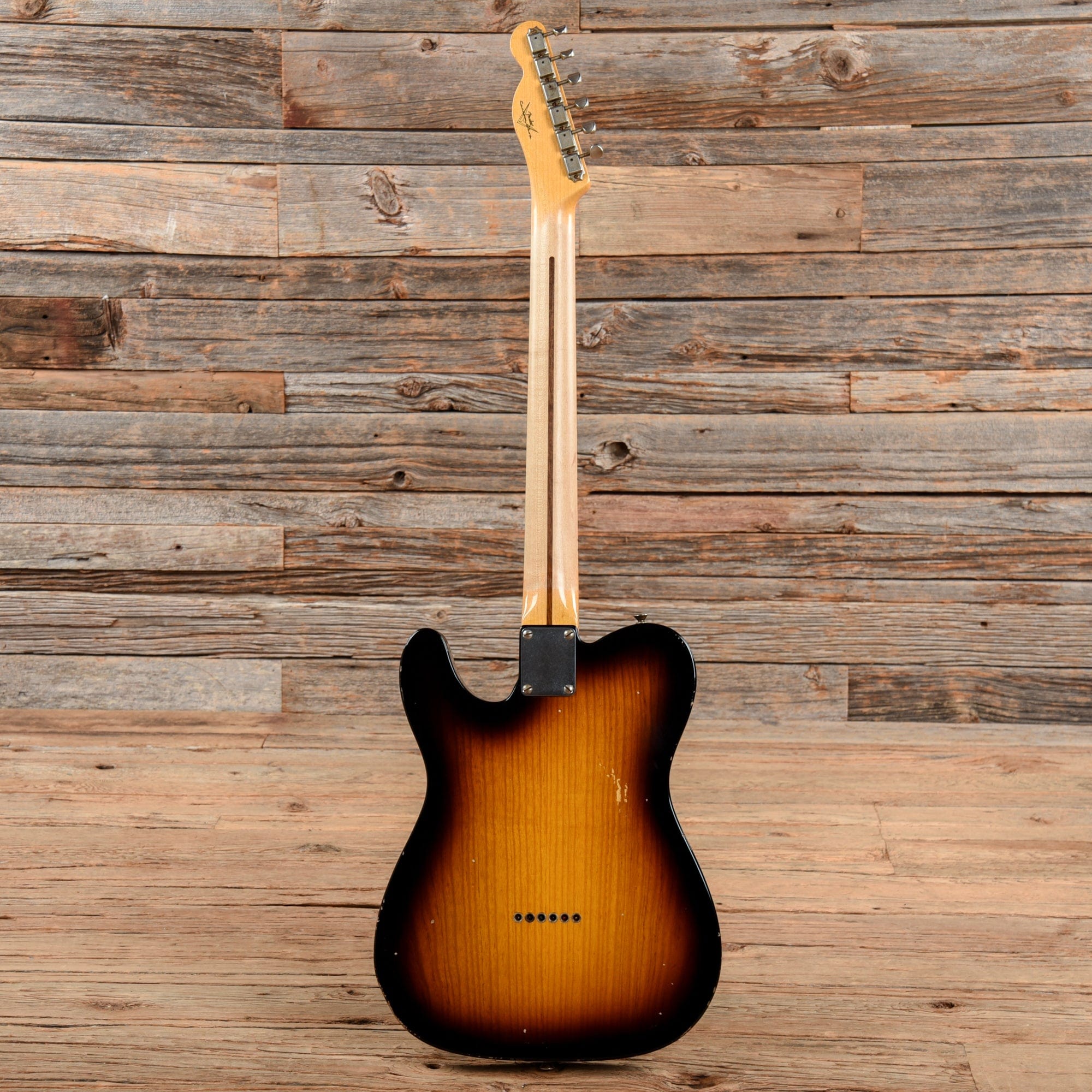 Fender Custom Shop '60s Telecaster Thinline Relic Sunburst 2009 Electric Guitars / Semi-Hollow