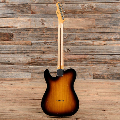 Fender Custom Shop '60s Telecaster Thinline Relic Sunburst 2009 Electric Guitars / Semi-Hollow