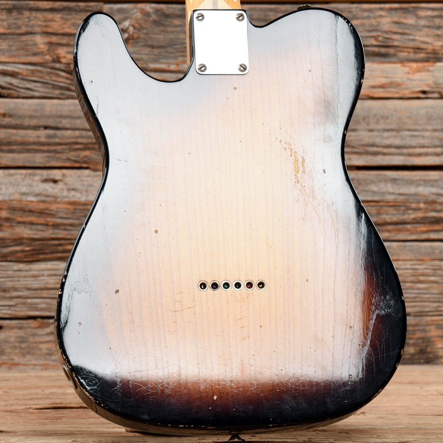 Fender Custom Shop '60s Telecaster Thinline Relic Sunburst 2009 Electric Guitars / Semi-Hollow