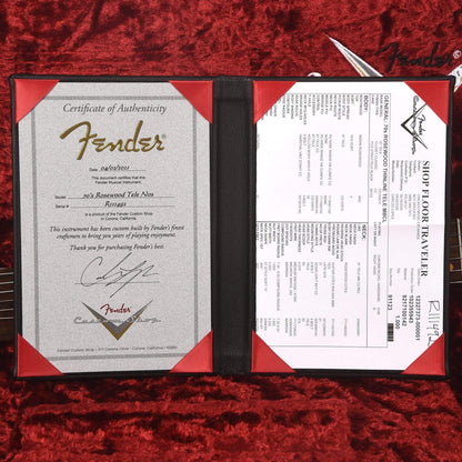 Fender Custom Shop '70s Thinline Telecaster "CME Spec" Rosewood w/Rosewood Neck Master Built by Carlos Lopez Electric Guitars / Semi-Hollow