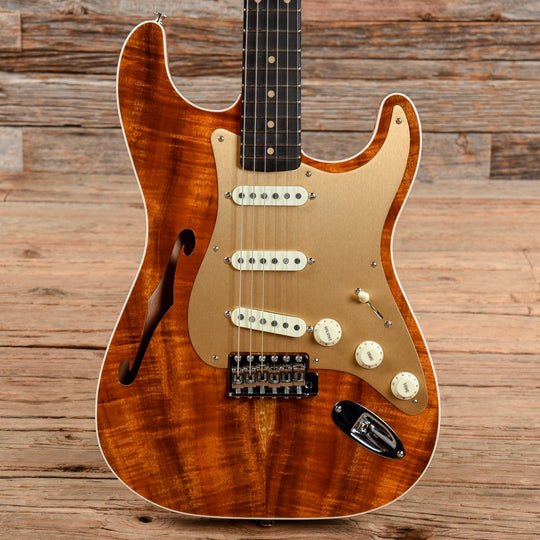 Fender Custom Shop Artisan Thinline Stratocaster Koa 2019 Electric Guitars / Semi-Hollow