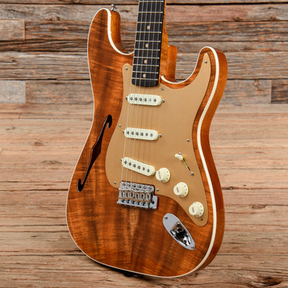 Fender Custom Shop Artisan Thinline Stratocaster Koa 2019 Electric Guitars / Semi-Hollow