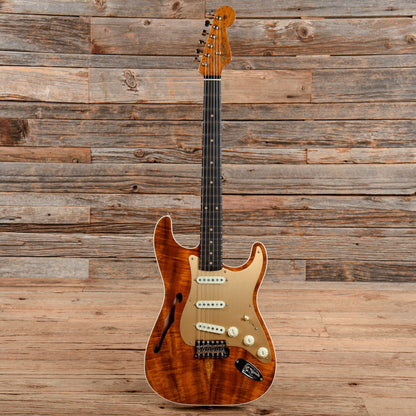 Fender Custom Shop Artisan Thinline Stratocaster Koa 2019 Electric Guitars / Semi-Hollow