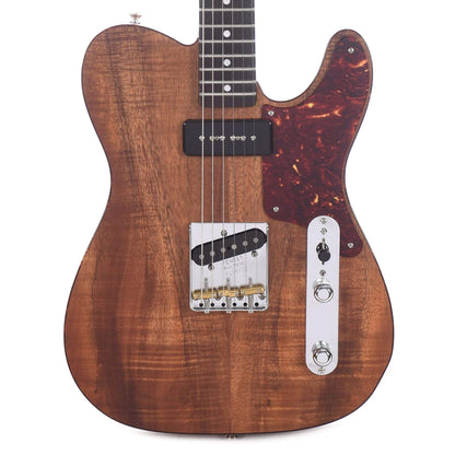 Fender Custom Shop Artisan Thinline Telecaster Fiji Mahogany Body AAAA Flame Koa Top Natural Electric Guitars / Semi-Hollow