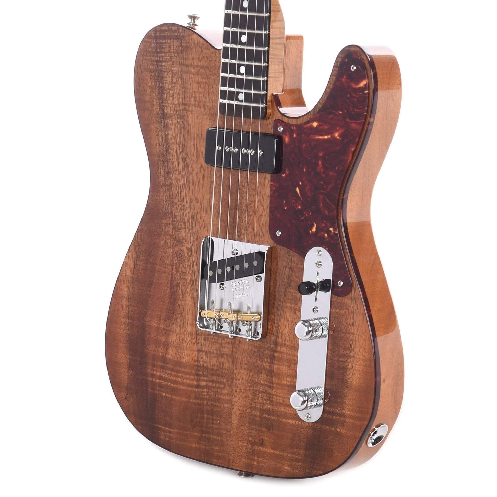 Fender Custom Shop Artisan Thinline Telecaster Fiji Mahogany Body AAAA Flame Koa Top Natural Electric Guitars / Semi-Hollow
