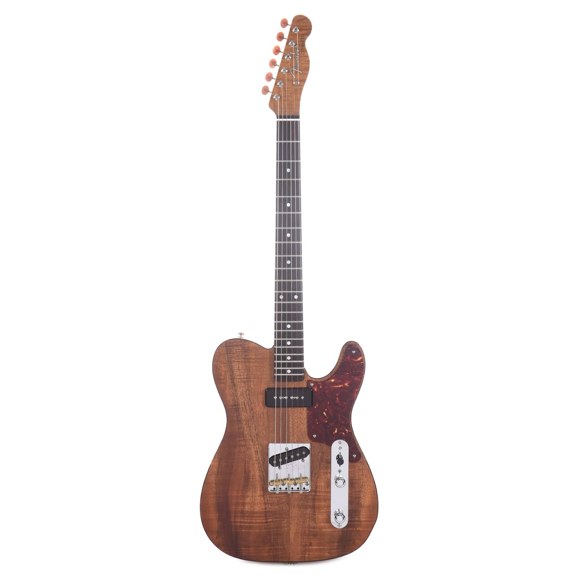 Fender Custom Shop Artisan Thinline Telecaster Fiji Mahogany Body AAAA Flame Koa Top Natural Electric Guitars / Semi-Hollow