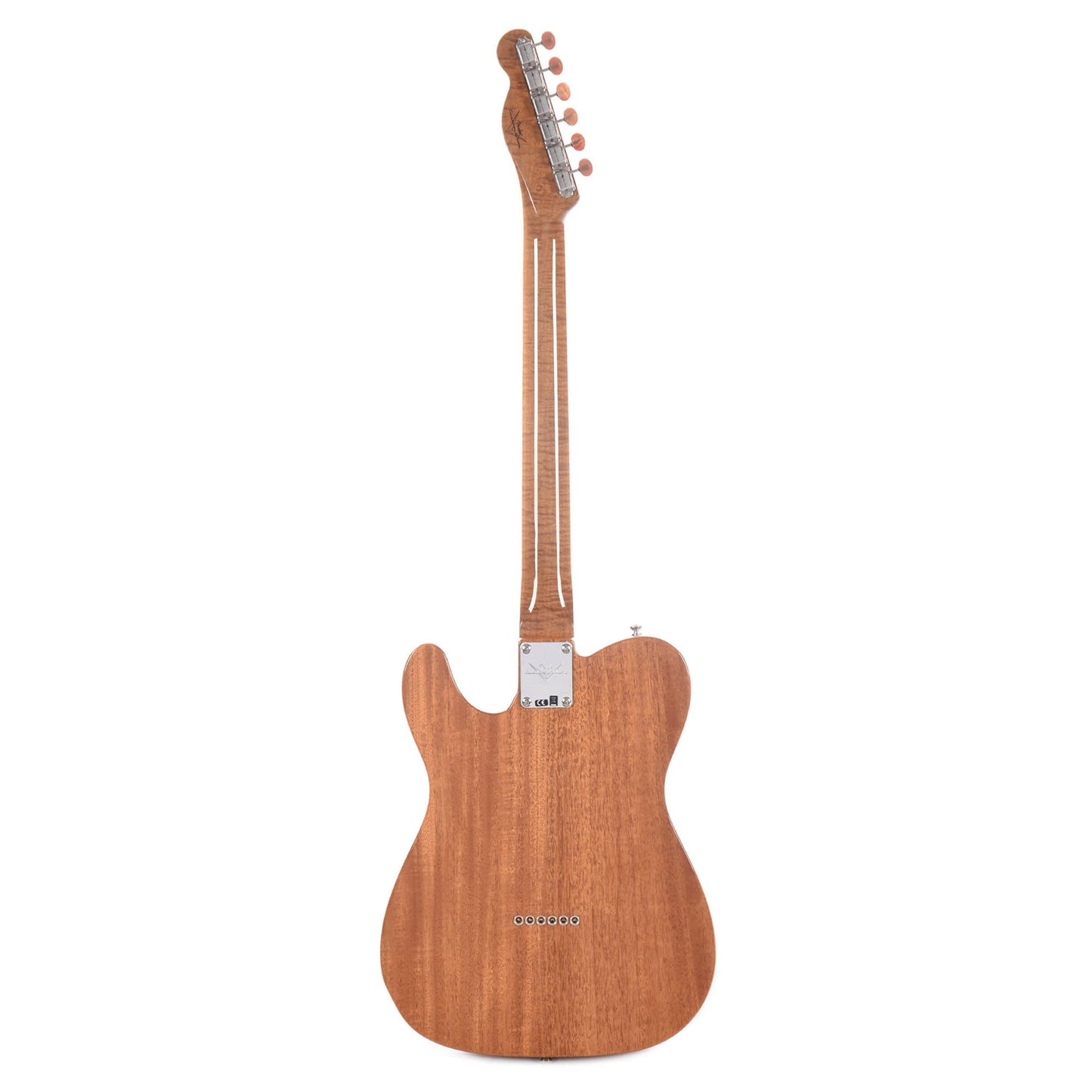 Fender Custom Shop Artisan Thinline Telecaster Fiji Mahogany Body AAAA Flame Koa Top Natural Electric Guitars / Semi-Hollow