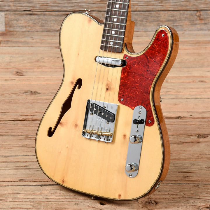 Fender Custom Shop Knotty Pine Telecaster Thinline Natural 2021 ...