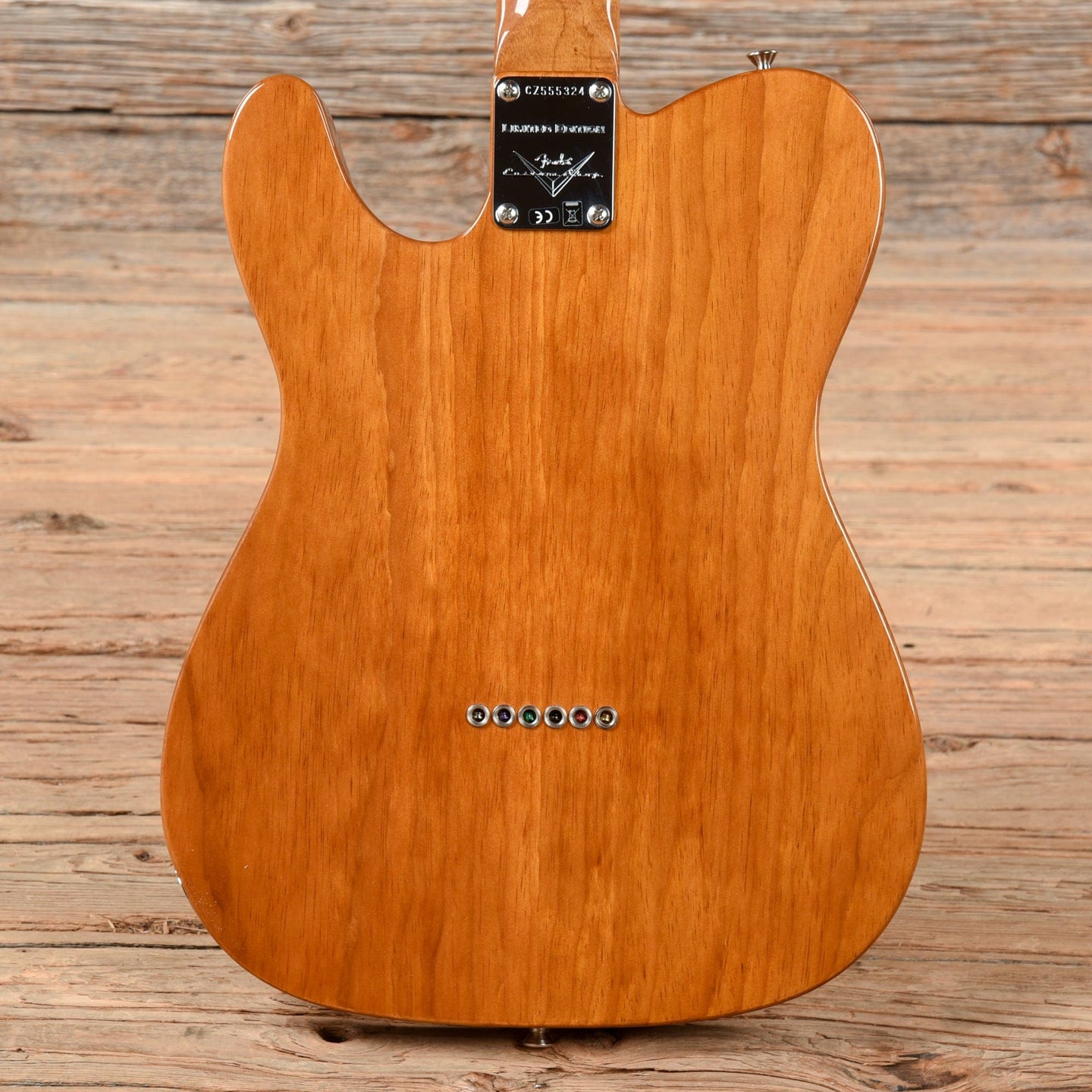Fender Custom Shop Knotty Pine Telecaster Thinline Natural 2021