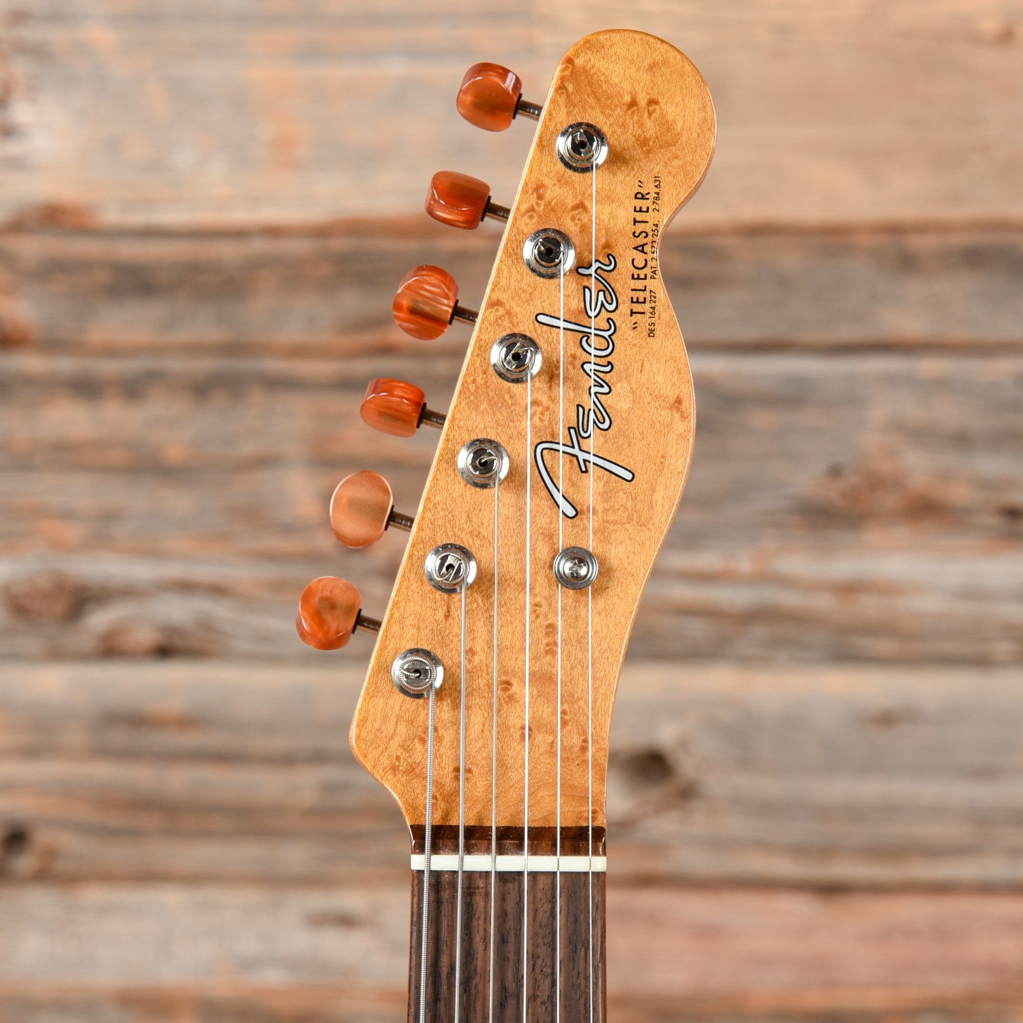 Fender Custom Shop Knotty Pine Telecaster Thinline Natural 2021