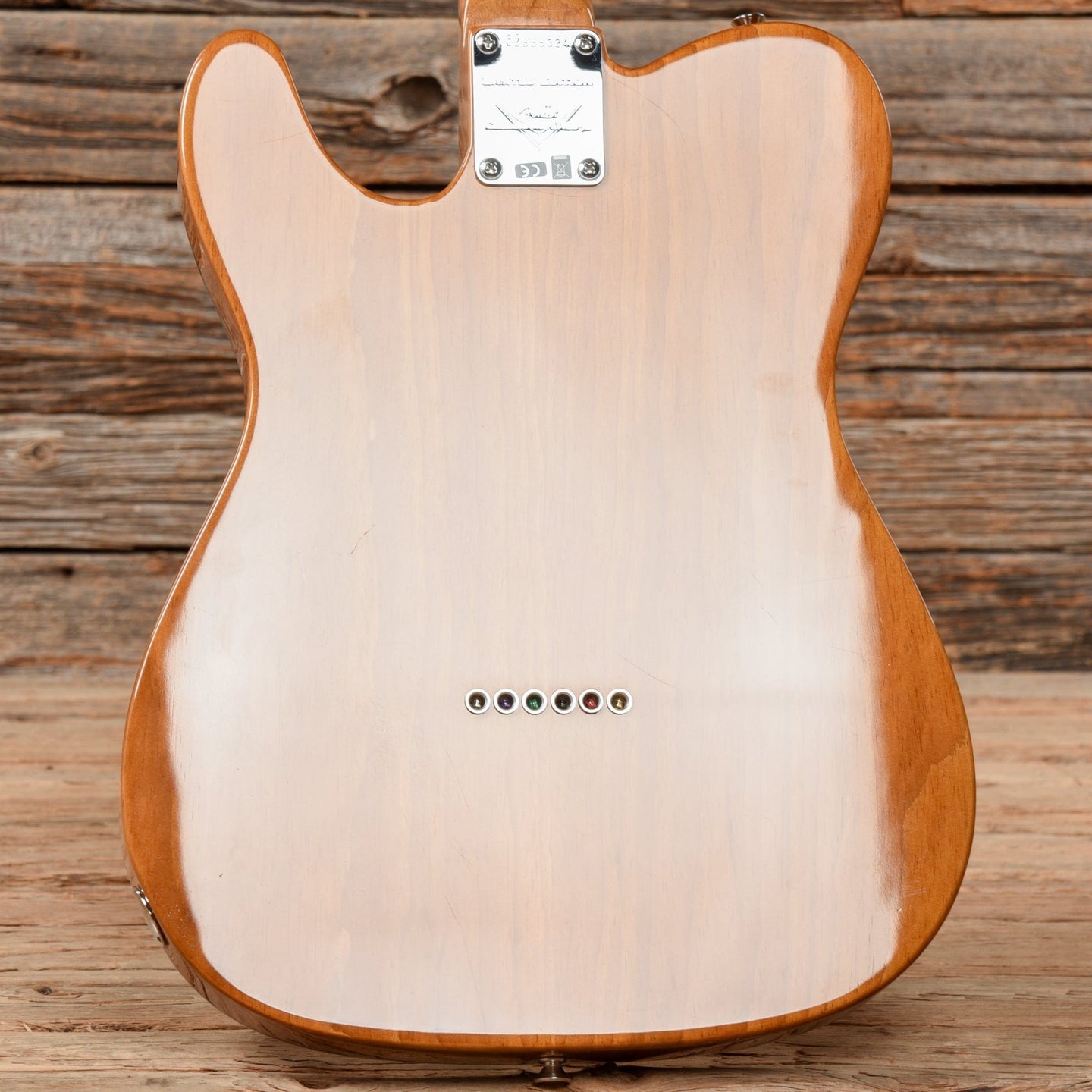Fender Custom Shop Knotty Pine Telecaster Thinline Natural 2021