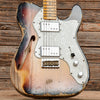 Fender Custom Shop Limited Edition 1972 Telecaster Thinline Heavy Relic Faded/Aged 3-Color Sunburst 2020 Electric Guitars / Semi-Hollow