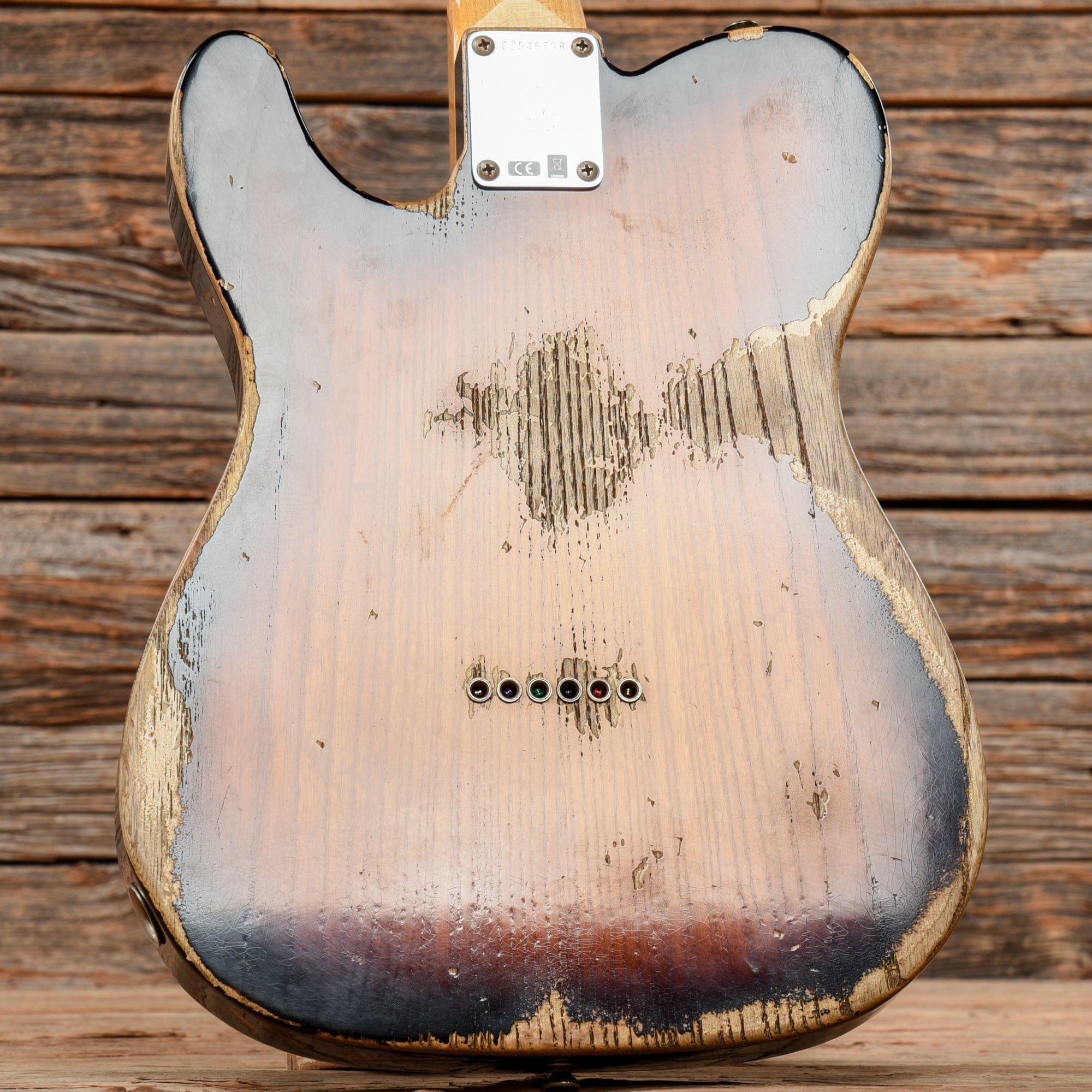 Fender Custom Shop Limited Edition 1972 Telecaster Thinline Heavy Relic Faded/Aged 3-Color Sunburst 2020 Electric Guitars / Semi-Hollow