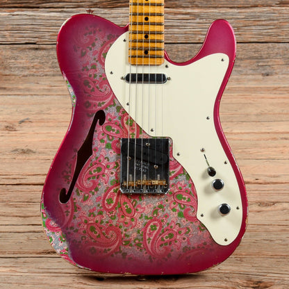 Fender Custom Shop Limited Edition '50s Telecaster Thinline Relic Pink Paisley 2017 Electric Guitars / Semi-Hollow