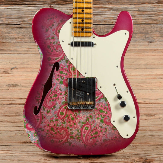 Fender Custom Shop Limited Edition '50s Telecaster Thinline Relic Pink Paisley 2017 Electric Guitars / Semi-Hollow