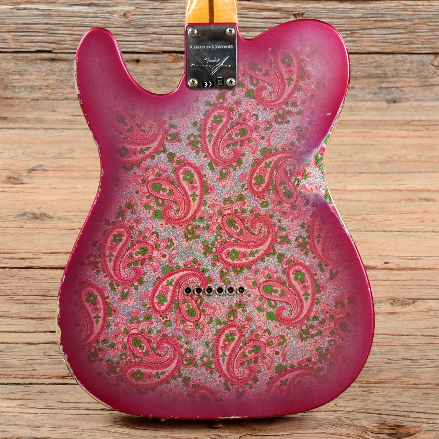 Fender Custom Shop Limited Edition '50s Telecaster Thinline Relic Pink Paisley 2017 Electric Guitars / Semi-Hollow