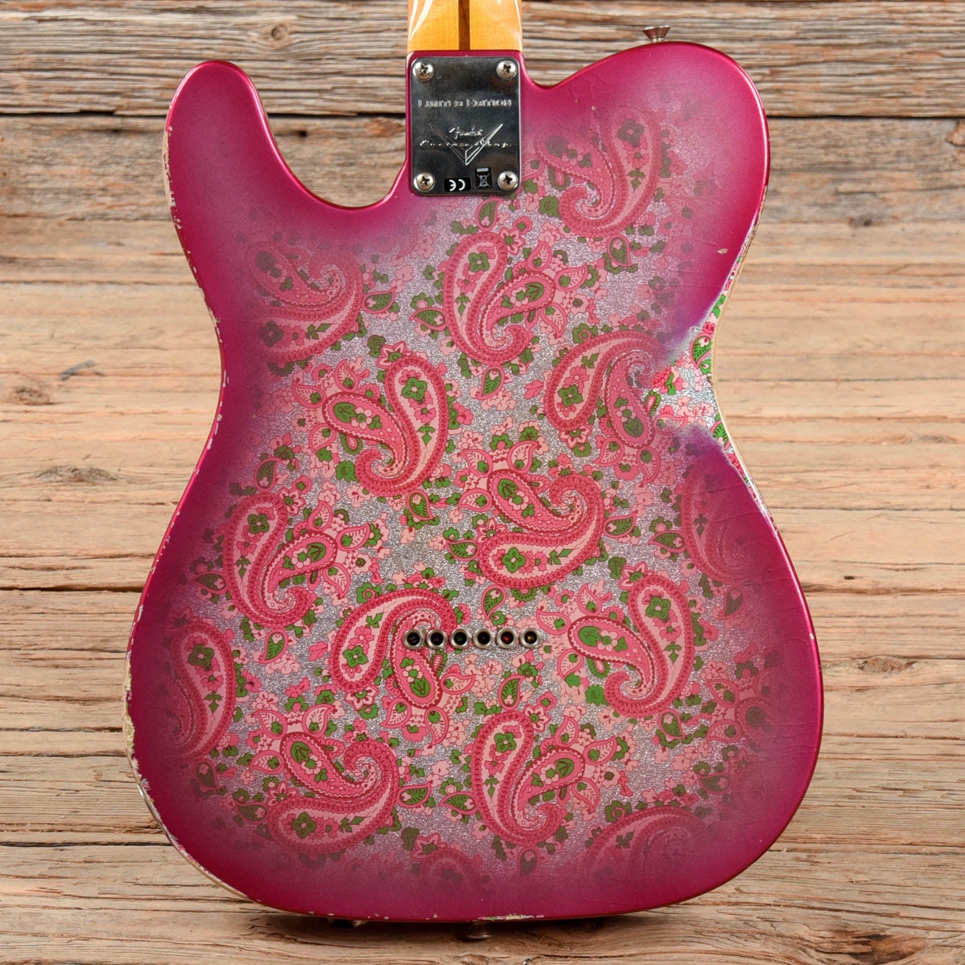 Fender Custom Shop Limited Edition '50s Telecaster Thinline Relic Pink Paisley 2017 Electric Guitars / Semi-Hollow