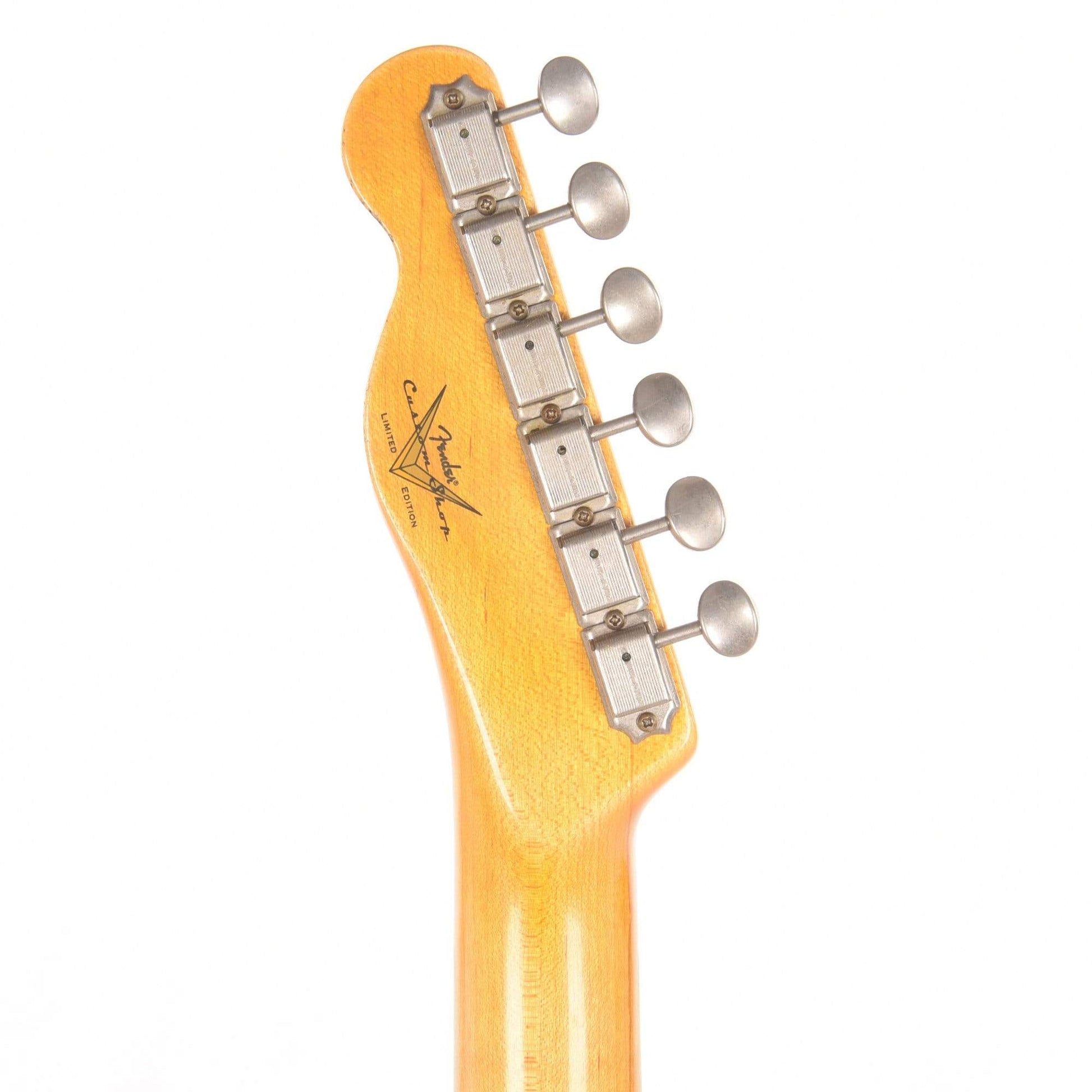 Fender Custom Shop Limited Edition '60s Telecaster Thinline Custom Journeyman Faded Aged Lake Placid Blue Electric Guitars / Semi-Hollow