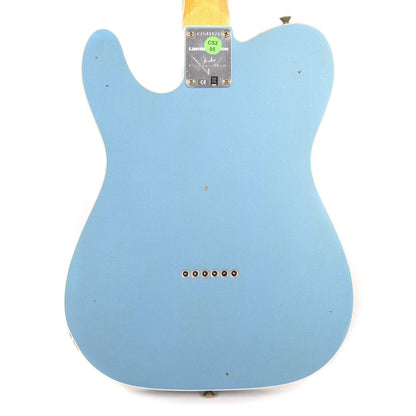 Fender Custom Shop Limited Edition '60s Telecaster Thinline Custom Journeyman Faded Aged Lake Placid Blue Electric Guitars / Semi-Hollow
